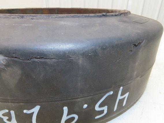 Industrial Limited 18x6x12-1/8 Forklift Tire Smooth Solid Press-on Black