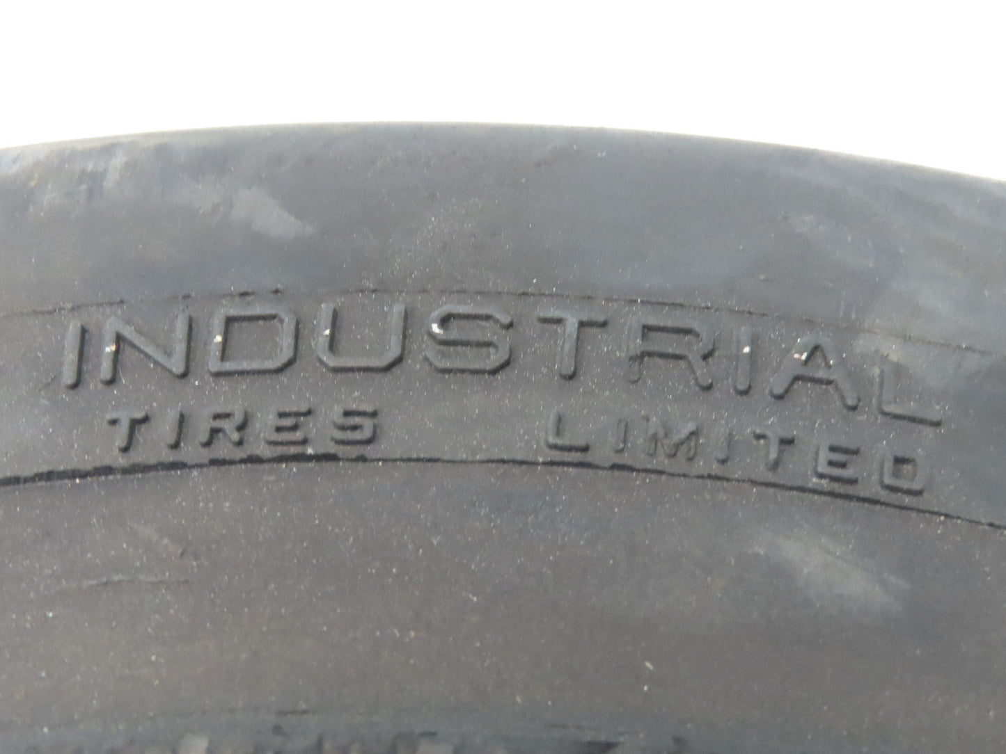 Industrial Limited 18x6x12-1/8 Forklift Tire Smooth Solid Press-on Black