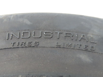 Industrial Limited 18x6x12-1/8 Forklift Tire Smooth Solid Press-on Black