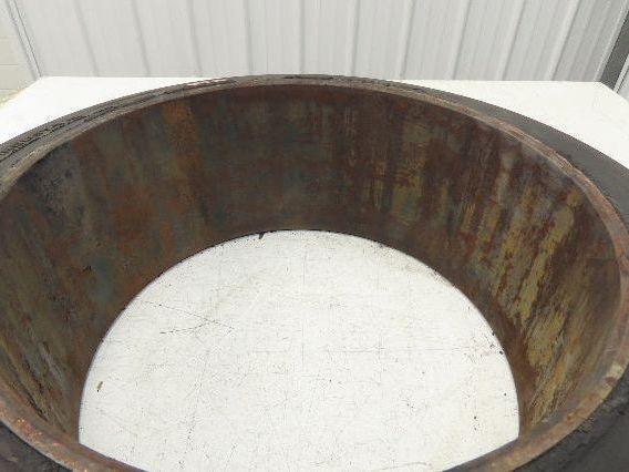 Industrial Limited 18x6x12-1/8 Forklift Tire Smooth Solid Press-on Black