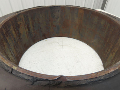 Industrial Limited 18x6x12-1/8 Forklift Tire Smooth Solid Press-on Black