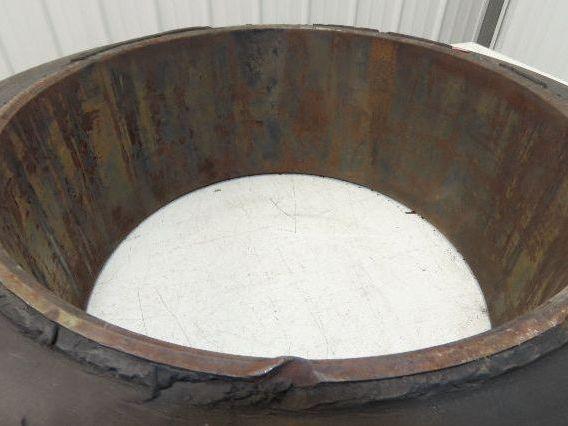 Industrial Limited 18x6x12-1/8 Forklift Tire Smooth Solid Press-on Black