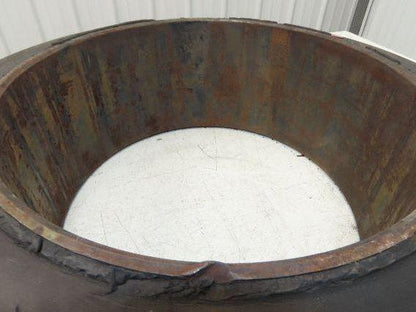 Industrial Limited 18x6x12-1/8 Forklift Tire Smooth Solid Press-on Black