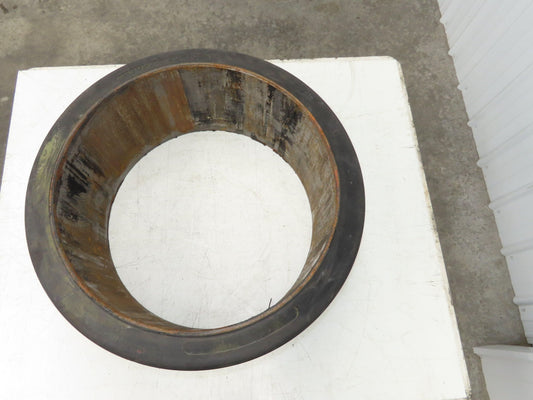 Super Solid 28x12x22 Forklift Tire Smooth Solid Press-on Black