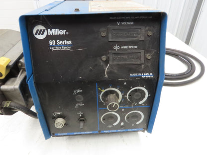 Miller S-62 Mig Welder Wire Feeder 24V Series 60 Millermatic Single Spool