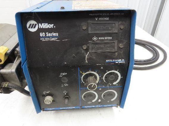 Miller S-62 Mig Welder Wire Feeder 24V Series 60 Millermatic Single Spool