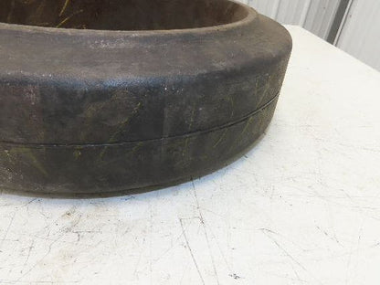 Goodrich 16x4-1/2x12 Forklift Tire Smooth Solid Press-on Black