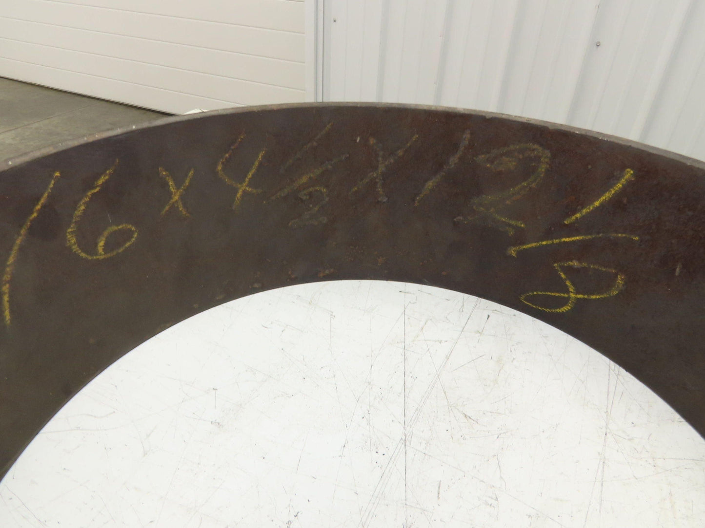 Goodrich 16x4-1/2x12 Forklift Tire Smooth Solid Press-on Black