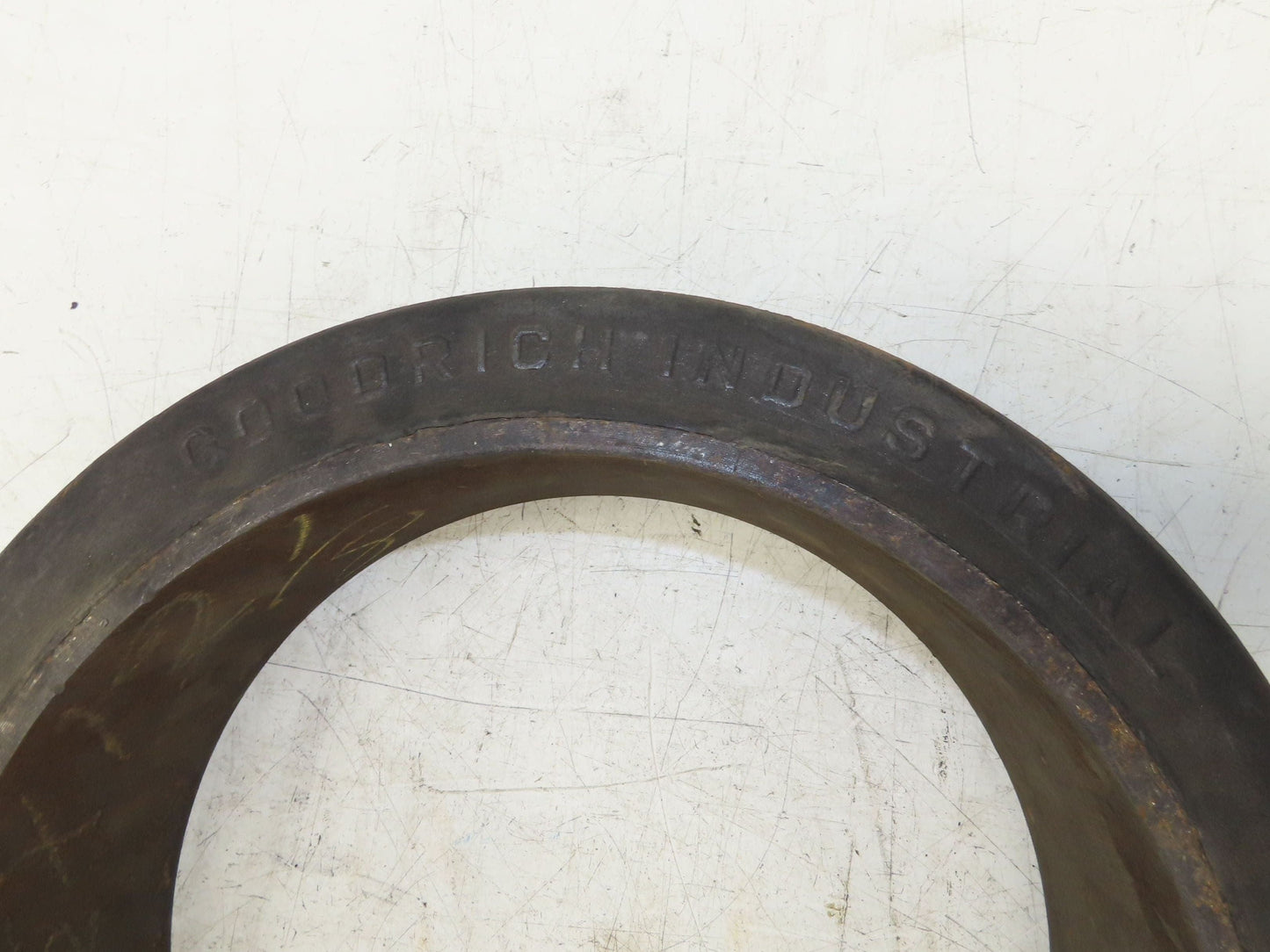 Goodrich 16x4-1/2x12 Forklift Tire Smooth Solid Press-on Black