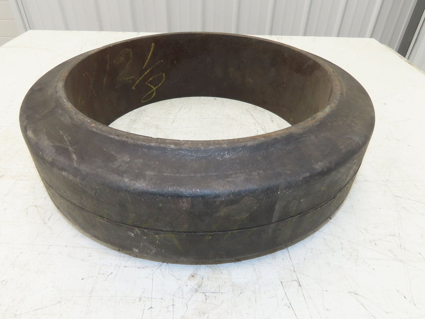 Goodrich 16x4-1/2x12 Forklift Tire Smooth Solid Press-on Black