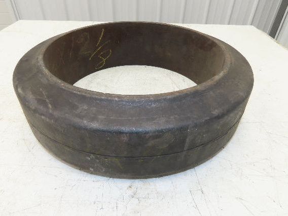 Goodrich 16x4-1/2x12 Forklift Tire Smooth Solid Press-on Black