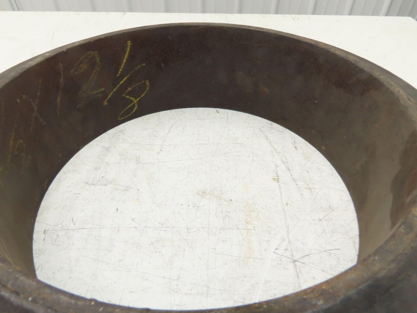 Goodrich 16x4-1/2x12 Forklift Tire Smooth Solid Press-on Black