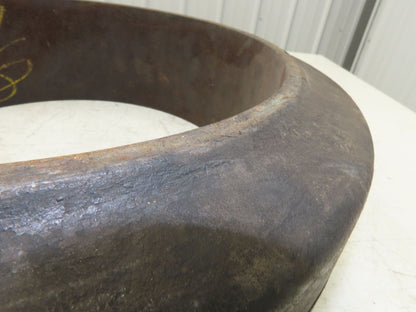 Goodrich 16x4-1/2x12 Forklift Tire Smooth Solid Press-on Black