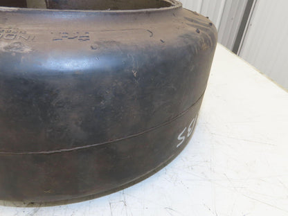 Industrial Limited 16.25x7x11.25 Forklift Tire Smooth Solid Press Black Lot of 2