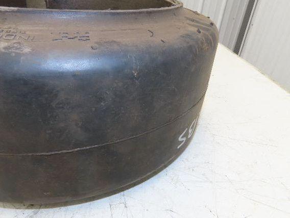 Industrial Limited 16.25x7x11.25 Forklift Tire Smooth Solid Press Black Lot of 2