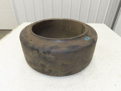 Industrial Limited 16.25x7x11.25 Forklift Tire Smooth Solid Press Black Lot of 2