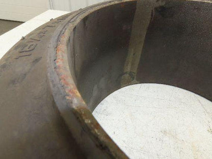 Industrial Limited 16.25x7x11.25 Forklift Tire Smooth Solid Press Black Lot of 2