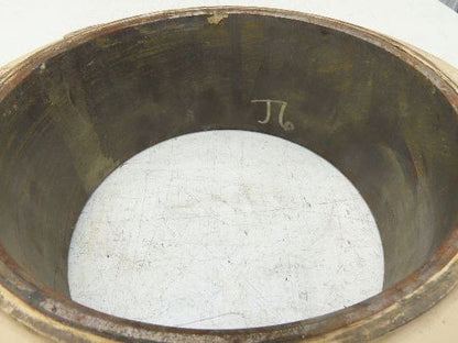 Cat Caterpillar 14x5x10 Forklift Tire Smooth Solid Press-on White Non-Marking