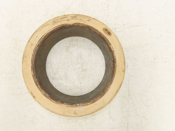 Cat Caterpillar 14x5x10 Forklift Tire Smooth Solid Press-on White Non-Marking