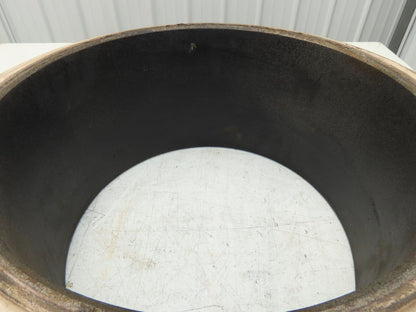 Cat Caterpillar 18x7x12-1/8 Forklift Tire Traction Solid Press-on White Non-Mark