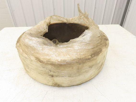 Maine Tire 18x6x12-1/8 Forklift Tire Smooth Solid Press-on White Non-Marking