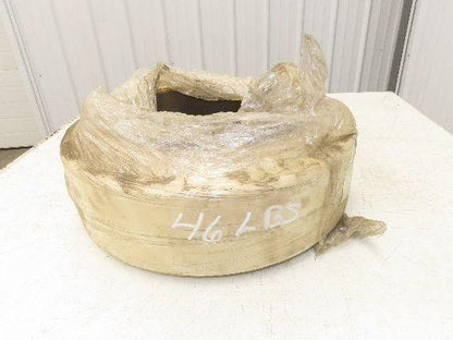 Maine Tire 18x6x12-1/8 Forklift Tire Smooth Solid Press-on White Non-Marking