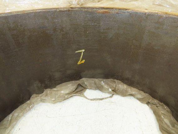 Maine Tire 18x6x12-1/8 Forklift Tire Smooth Solid Press-on White Non-Marking