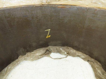 Maine Tire 18x6x12-1/8 Forklift Tire Smooth Solid Press-on White Non-Marking