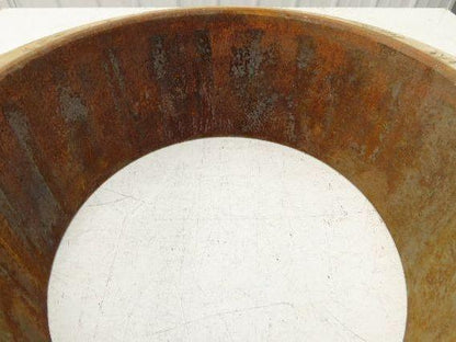 Monarch 18x6x12-1/8 Forklift Tire Smooth Solid Press-on White Non-Marking