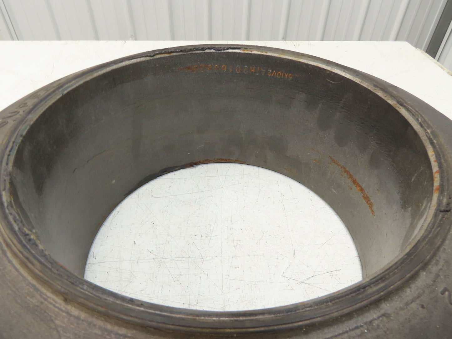 Super Solid 16x6x10.5 Forklift Tire Smooth Solid Press-on Black