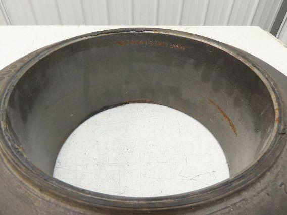 Super Solid 16x6x10.5 Forklift Tire Smooth Solid Press-on Black