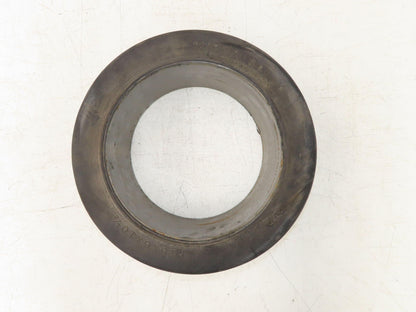 Super Solid 16x6x10.5 Forklift Tire Smooth Solid Press-on Black