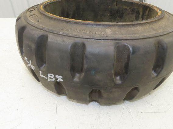 Industrial Limited 16x6x10.5 Forklift Tire Traction Solid Press-on Black