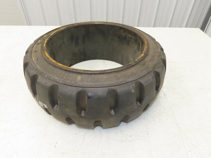 Industrial Limited 16x6x10.5 Forklift Tire Traction Solid Press-on Black