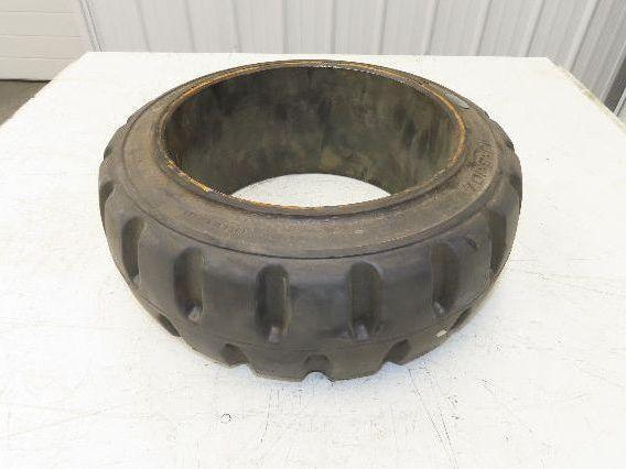 Industrial Limited 16x6x10.5 Forklift Tire Traction Solid Press-on Black