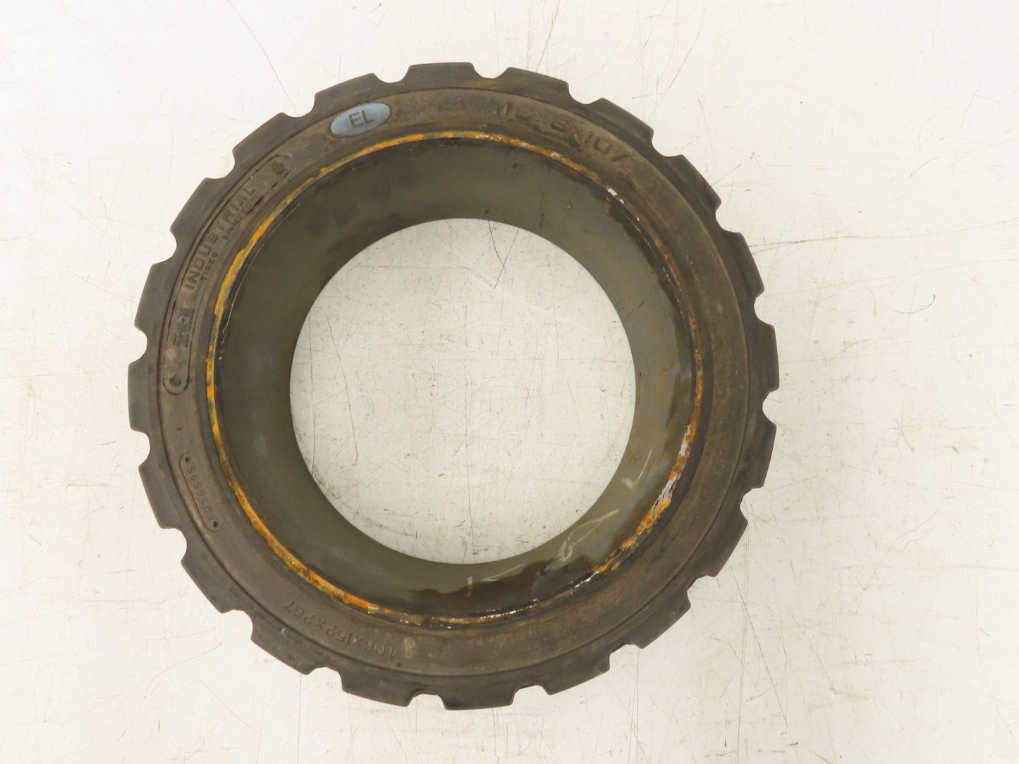 Industrial Limited 16x6x10.5 Forklift Tire Traction Solid Press-on Black