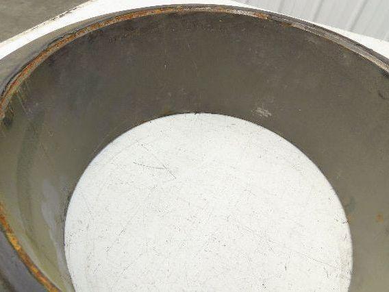 Super Solid 17x6x12-1/8 Forklift Tire Smooth Solid Press-on Black