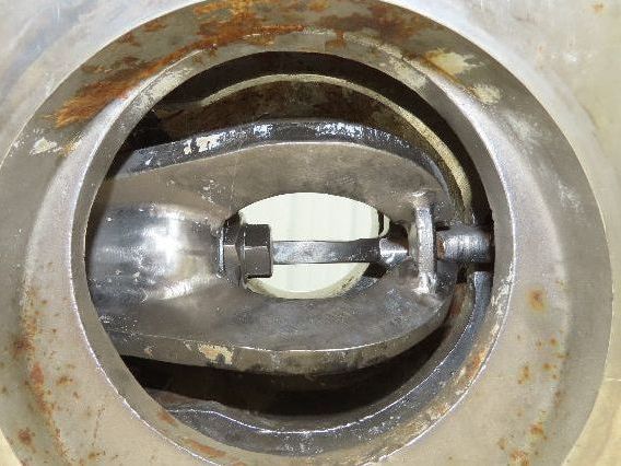 Ahlstrom AM20.15 Chemical Mixer 5"x 8" Flanged 5-Vane Impeller