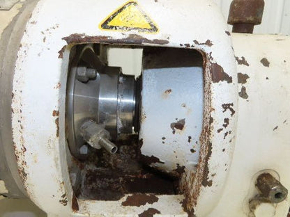 Ahlstrom AM20.15 Chemical Mixer 5"x 8" Flanged 5-Vane Impeller