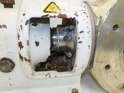 Ahlstrom AM20.15 Chemical Mixer 5"x 8" Flanged 5-Vane Impeller