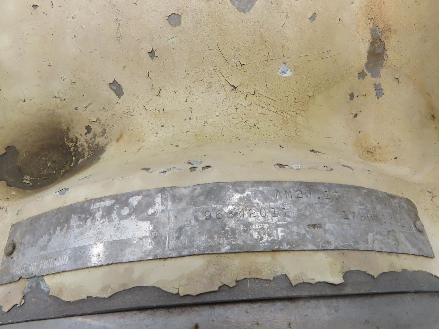 Ahlstrom AM20.15 Chemical Mixer 5"x 8" Flanged 5-Vane Impeller