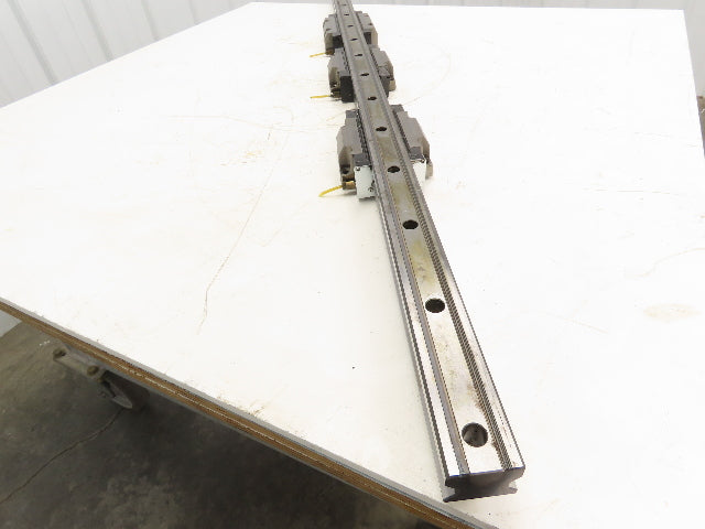 THK SRN 45 Linear Bearing 3-Block LM Guide Rail 45mm x 2355mm 92.6"L