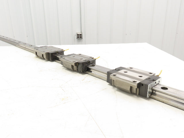 THK SRN 45 Linear Bearing 3-Block LM Guide Rail 45mm x 2355mm 92.6"L