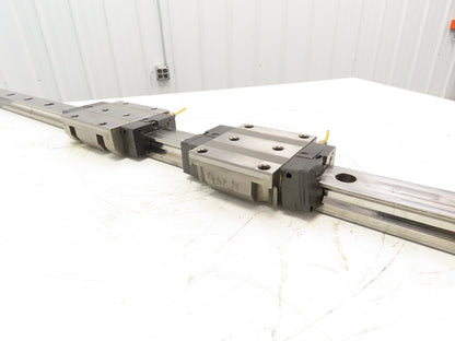 THK SRN 45 Linear Bearing 3-Block LM Guide Rail 45mm x 2355mm 92.6"L