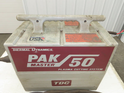Thermal Dynamics PAKMSTER50 Pak Master 50 Plasma Cutter 200/460v 1/3Ph 25' Whip