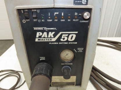 Thermal Dynamics PAKMSTER50 Pak Master 50 Plasma Cutter 200/460v 1/3Ph 25' Whip