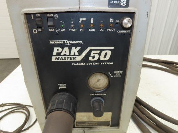 Thermal Dynamics PAKMSTER50 Pak Master 50 Plasma Cutter 200/460v 1/3Ph 25' Whip