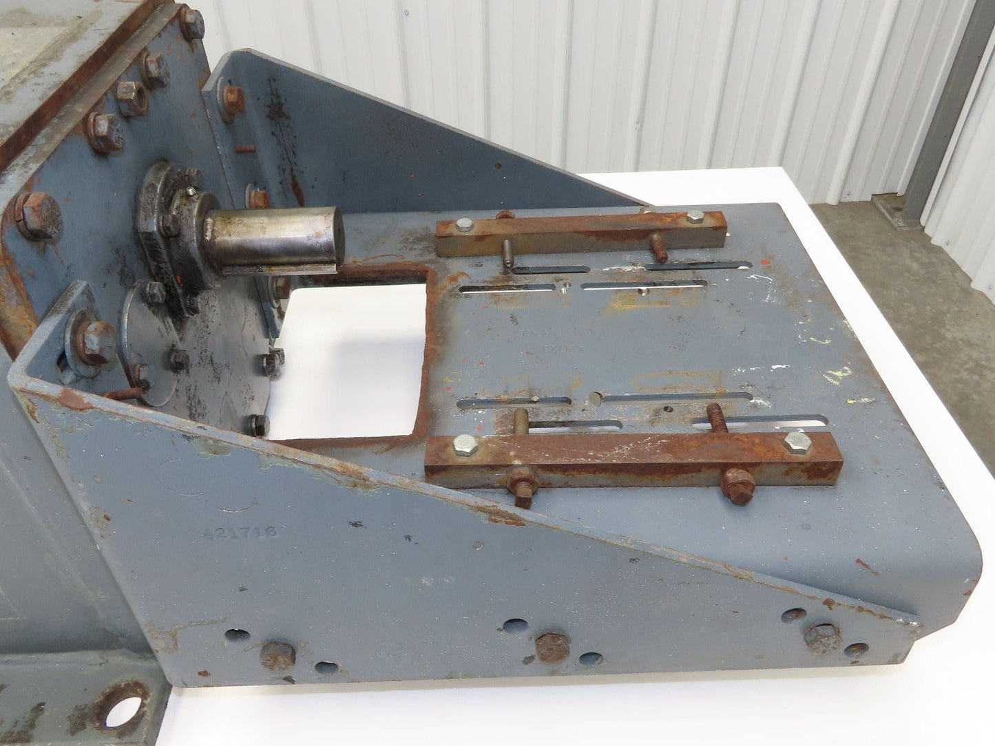 Falk 22-60FZ3AS Inline Gearbox 160.9 Reducer 2Hp 11 RPM Output w/Motor Mount