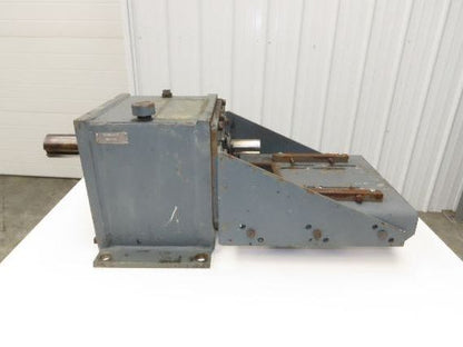 Falk 22-60FZ3AS Inline Gearbox 160.9 Reducer 2Hp 11 RPM Output w/Motor Mount