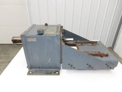 Falk 22-60FZ3AS Inline Gearbox 160.9 Reducer 2Hp 11 RPM Output w/Motor Mount